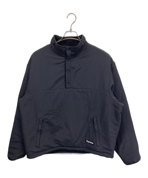 SUPREME（シュプリーム）SUPREME (シュプリーム) Polartec Shearling Reversible Pullover ブラック サイズ:Mの古着・服飾アイテム