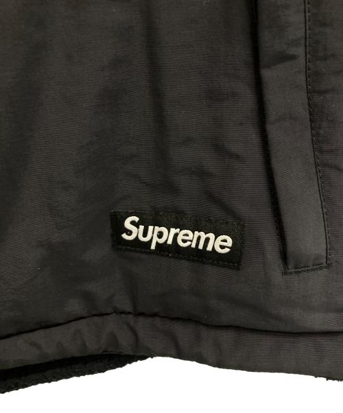 SUPREME（シュプリーム）SUPREME (シュプリーム) Polartec Shearling Reversible Pullover ブラック サイズ:Mの古着・服飾アイテム