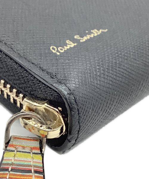 PAUL SMITH（ポールスミス）Paul Smith (ポールスミス) 長財布 ブラックの古着・服飾アイテム