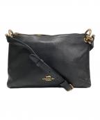 COACHコーチ）の古着「ショルダーバッグ」｜ブラック