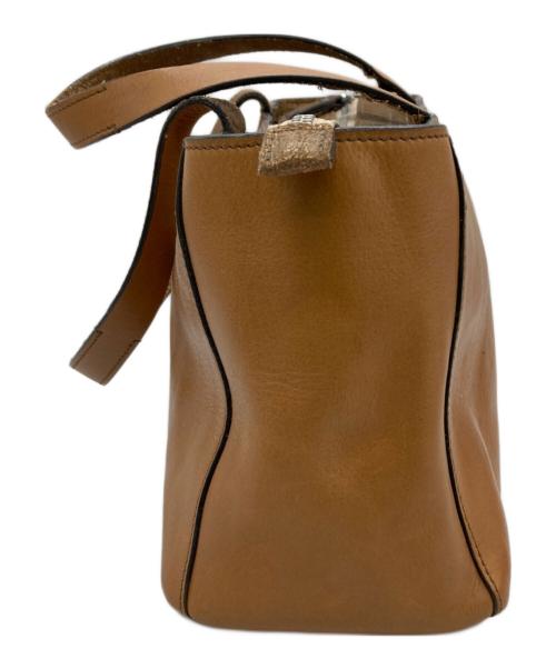 BRUNELLO CUCINELLI（ブルネロクチネリ）BRUNELLO CUCINELLI (ブルネロクチネリ) 2WAYショルダーバッグ ブラウンの古着・服飾アイテム