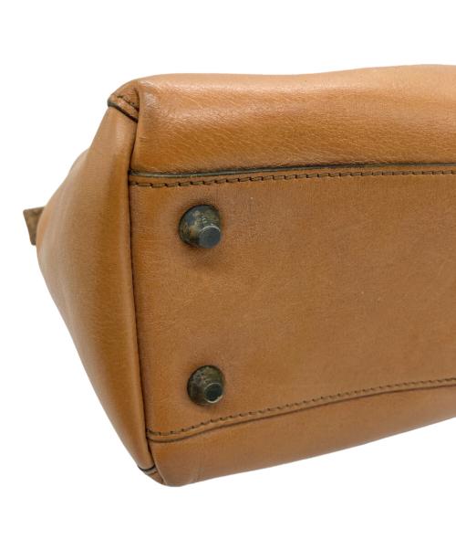 BRUNELLO CUCINELLI（ブルネロクチネリ）BRUNELLO CUCINELLI (ブルネロクチネリ) 2WAYショルダーバッグ ブラウンの古着・服飾アイテム