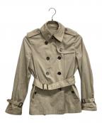 BURBERRY LONDONバーバリーロンドン）の古着「ミドルトレンチコート」｜ベージュ