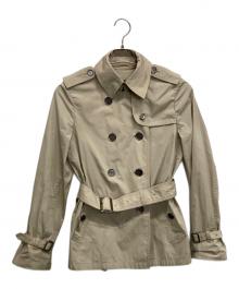 BURBERRY LONDON（バーバリーロンドン）の古着「ミドルトレンチコート」｜ベージュ