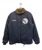 U'S NAVYユーエスネイビー）の古着「デッキジャケット」｜ネイビー