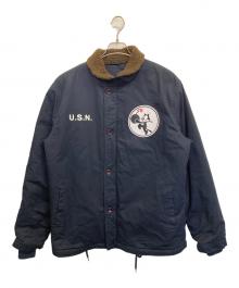 U'S NAVY（ユーエスネイビー）の古着「デッキジャケット」｜ネイビー