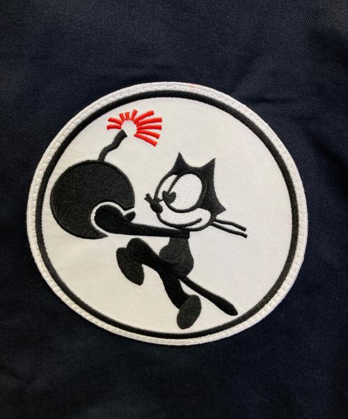 U'S NAVY（ユーエスネイビー）U'S NAVY (ユーエスネイビー) デッキジャケット ネイビー サイズ:Lの古着・服飾アイテム