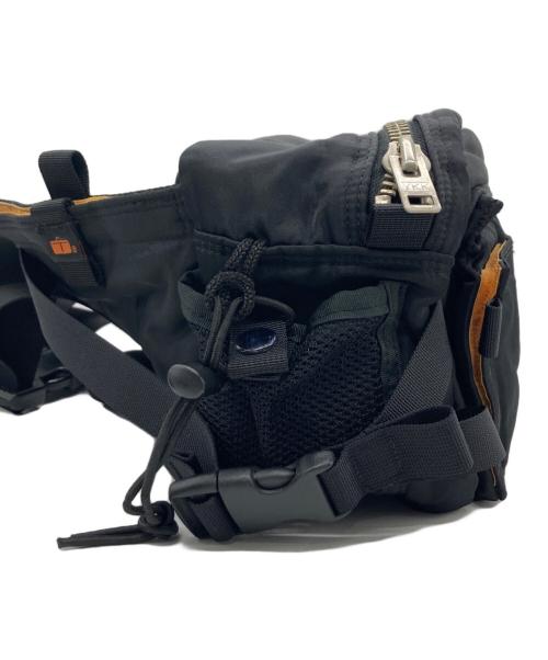 HEAD PORTER（ヘッドポーター）HEAD PORTER (ヘッドポーター) ウエストバッグ ブラックの古着・服飾アイテム