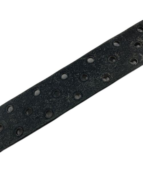 OAKLEY（オークリー）OAKLEY (オークリー) レザーベルト ブラックの古着・服飾アイテム