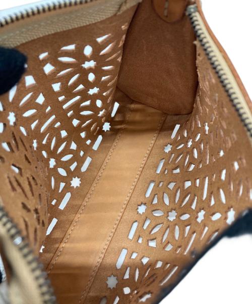 genten（ゲンテン）genten (ゲンテン) ポーチ ブラウン 未使用品の古着・服飾アイテム