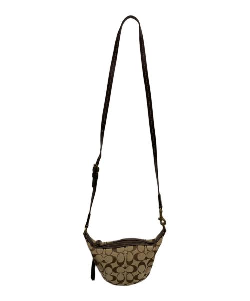 COACH（コーチ）COACH (コーチ) ショルダーバッグ ブラウンの古着・服飾アイテム