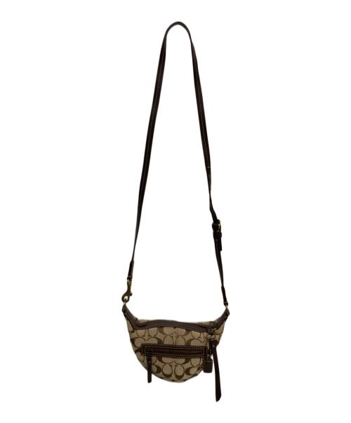 COACH（コーチ）COACH (コーチ) ショルダーバッグ ブラウンの古着・服飾アイテム