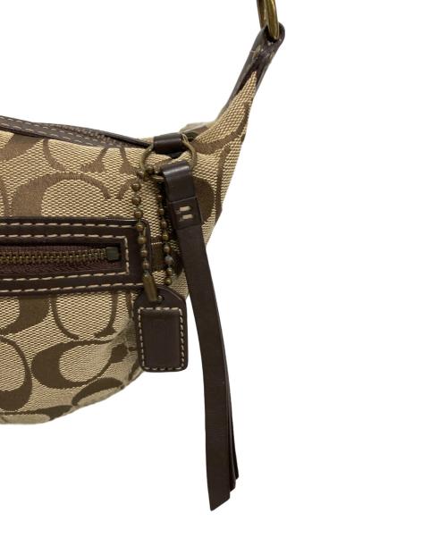 COACH（コーチ）COACH (コーチ) ショルダーバッグ ブラウンの古着・服飾アイテム