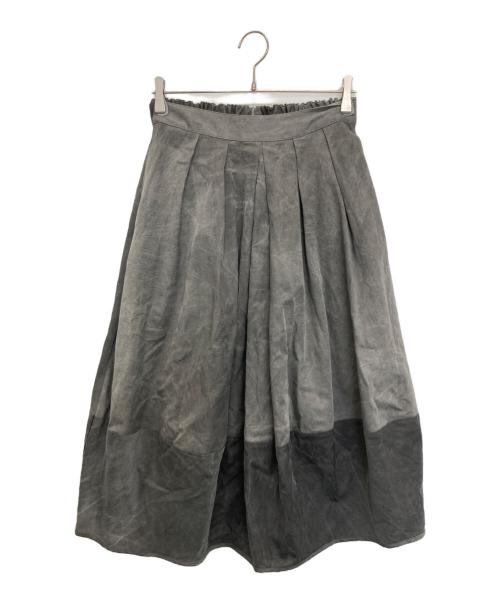IROFUSI（イロフシ）IROFUSI (イロフシ) バルーンスカート グレー サイズ:FREEの古着・服飾アイテム