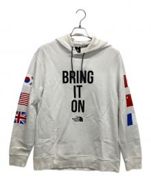 MOUNTAIN ATHLETICS×THE NORTH FACE（マウンテン アスレチックス×ザ ノース フェイス）の古着「プルオーバーパーカー」｜ホワイト