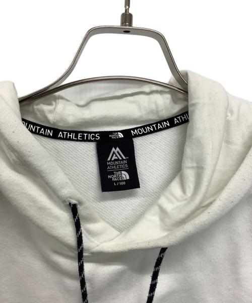 MOUNTAIN ATHLETICS（マウンテン アスレチックス）MOUNTAIN ATHLETICS (マウンテン アスレチックス) THE NORTH FACE (ザ ノース フェイス) プルオーバーパーカー ホワイト サイズ:Lの古着・服飾アイテム