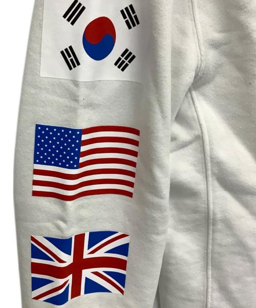 MOUNTAIN ATHLETICS（マウンテン アスレチックス）MOUNTAIN ATHLETICS (マウンテン アスレチックス) THE NORTH FACE (ザ ノース フェイス) プルオーバーパーカー ホワイト サイズ:Lの古着・服飾アイテム