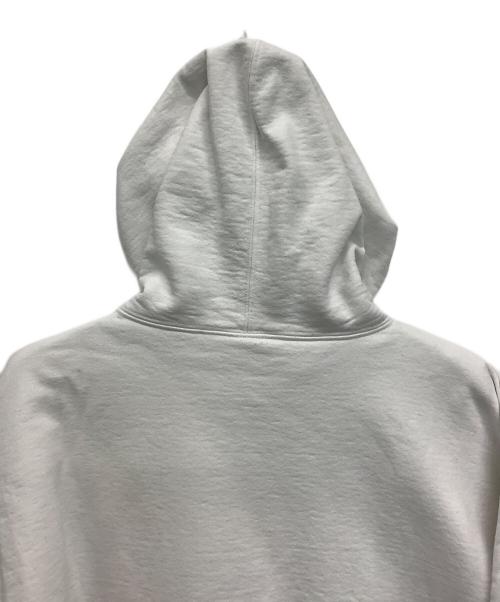 SUPREME（シュプリーム）SUPREME (シュプリーム) banner Pullover Big Logo Hoodie ホワイト×レッド サイズ:Lの古着・服飾アイテム