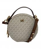 MICHAEL KORSマイケル・コース）の古着「ショルダーバッグ」｜ブラウン×ホワイト