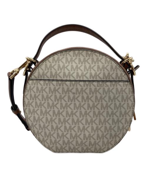 MICHAEL KORS（マイケル・コース）MICHAEL KORS (マイケル・コース) ショルダーバッグ ブラウン×ホワイトの古着・服飾アイテム