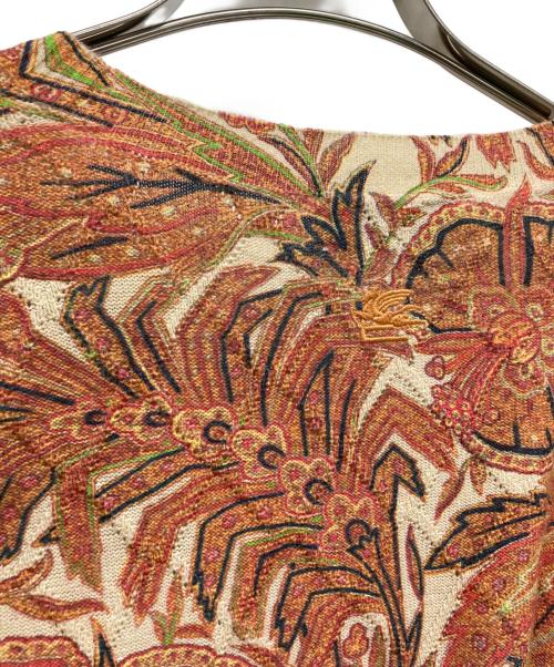 ETRO（エトロ）ETRO (エトロ) 薄手ニット ブラウン サイズ:XLの古着・服飾アイテム