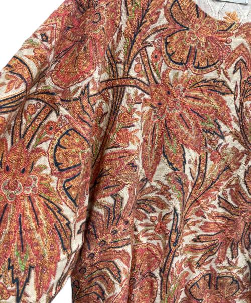 ETRO（エトロ）ETRO (エトロ) 薄手ニット ブラウン サイズ:XLの古着・服飾アイテム