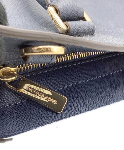 MICHAEL KORS（マイケル・コース）MICHAEL KORS (マイケル・コース) トートバッグ ネイビーの古着・服飾アイテム