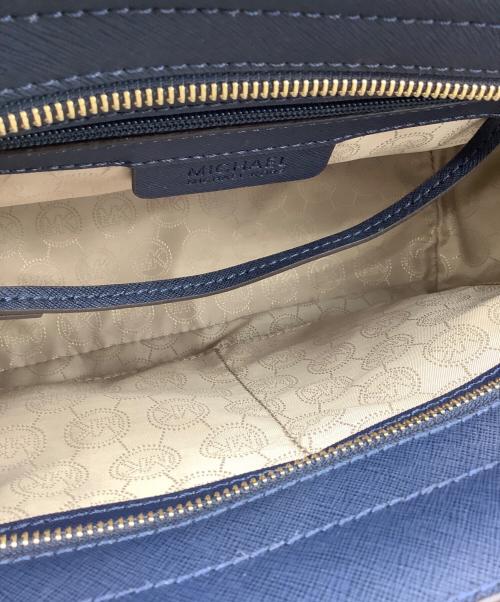 MICHAEL KORS（マイケル・コース）MICHAEL KORS (マイケル・コース) トートバッグ ネイビーの古着・服飾アイテム