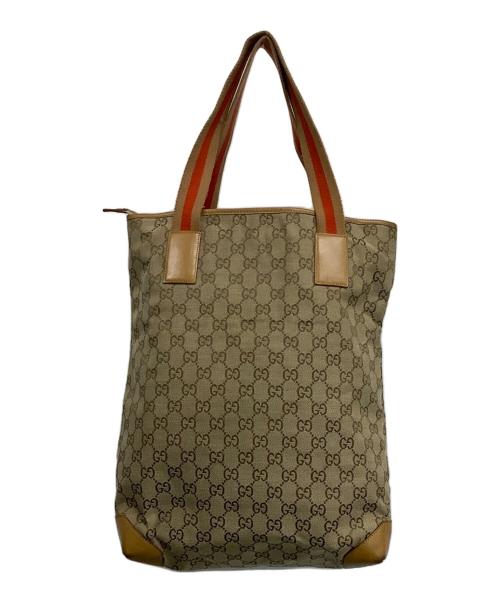 GUCCI（グッチ）GUCCI (グッチ) トートバッグ ベージュの古着・服飾アイテム