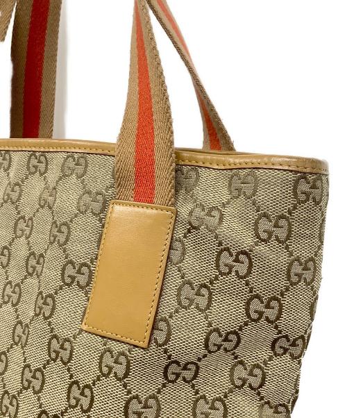 GUCCI（グッチ）GUCCI (グッチ) トートバッグ ベージュの古着・服飾アイテム