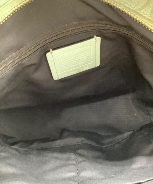 COACH（コーチ）COACH (コーチ) ハンドバッグ ベージュ×アイボリーの古着・服飾アイテム