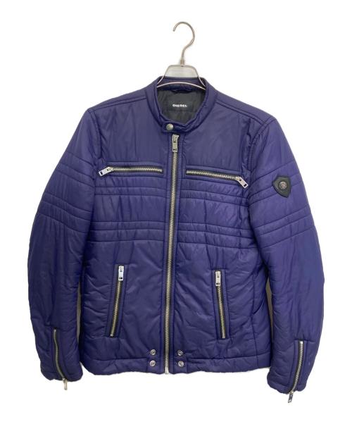 DIESEL（ディーゼル）DIESEL (ディーゼル) ナイロンジャケット パープル サイズ:Mの古着・服飾アイテム