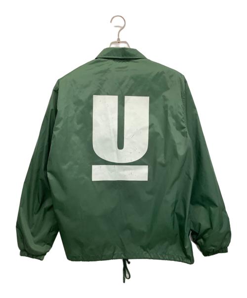 UNDERCOVER（アンダーカバー）UNDERCOVER (アンダーカバー) U LOGO COACH JACKET グリーン サイズ:Lの古着・服飾アイテム