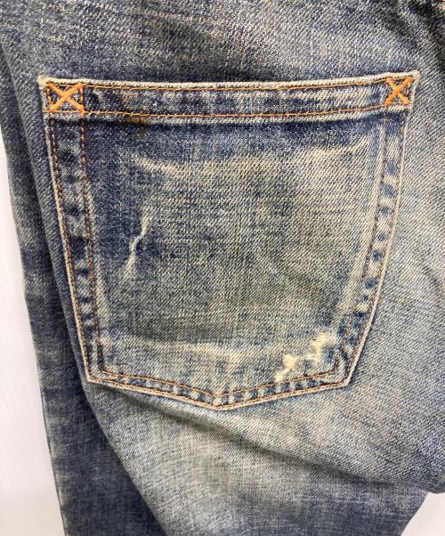 DOLCE & GABBANA（ドルチェ＆ガッバーナ）DOLCE & GABBANA (ドルチェ＆ガッバーナ) ダメージ加工デニムパンツ インディゴブルー サイズ:SIZE 48の古着・服飾アイテム