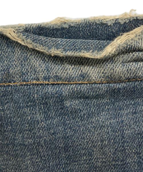 DOLCE & GABBANA（ドルチェ＆ガッバーナ）DOLCE & GABBANA (ドルチェ＆ガッバーナ) ダメージ加工デニムパンツ インディゴブルー サイズ:SIZE 48の古着・服飾アイテム