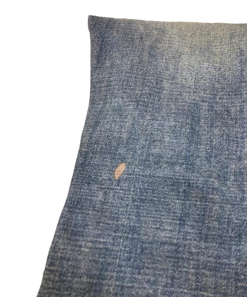 DOLCE & GABBANA（ドルチェ＆ガッバーナ）DOLCE & GABBANA (ドルチェ＆ガッバーナ) ダメージ加工デニムパンツ インディゴブルー サイズ:SIZE 48の古着・服飾アイテム