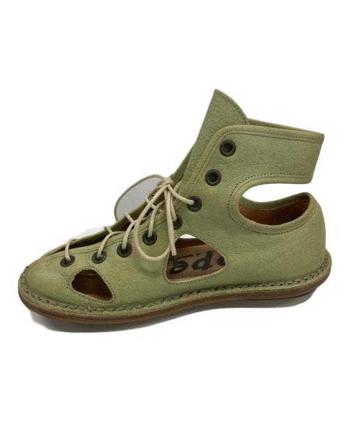 Trippen（トリッペン）Trippen (トリッペン) シューズ グリーン サイズ:	SIZE 37の古着・服飾アイテム
