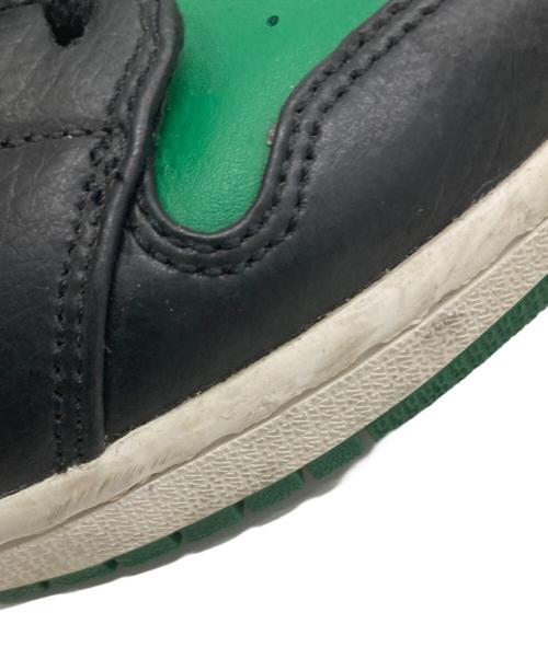 NIKE（ナイキ）NIKE (ナイキ) スニーカー ブラック×グリーン サイズ:SIZE 27.5cmの古着・服飾アイテム