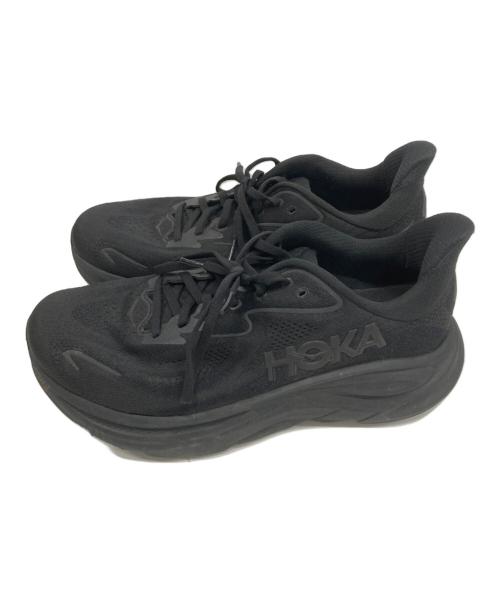 HOKAONEONE（ホカオネオネ）HOKAONEONE (ホカオネオネ) CLIFTON 10 WIDE ブラック サイズ:SIZE 27.5cmの古着・服飾アイテム