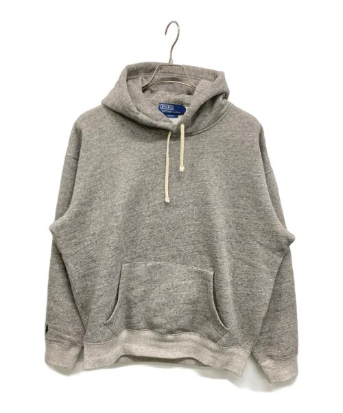POLO RALPH LAUREN（ポロ・ラルフローレン）POLO RALPH LAUREN (ポロ・ラルフローレン) プルオーバーパーカー グレー サイズ:SIZE Mの古着・服飾アイテム