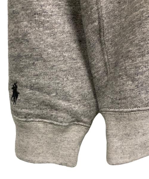 POLO RALPH LAUREN（ポロ・ラルフローレン）POLO RALPH LAUREN (ポロ・ラルフローレン) プルオーバーパーカー グレー サイズ:SIZE Mの古着・服飾アイテム