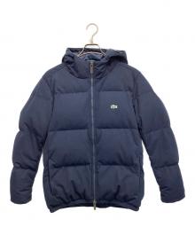 LACOSTE（ラコステ）の古着「ダウンジャケット」｜ネイビー