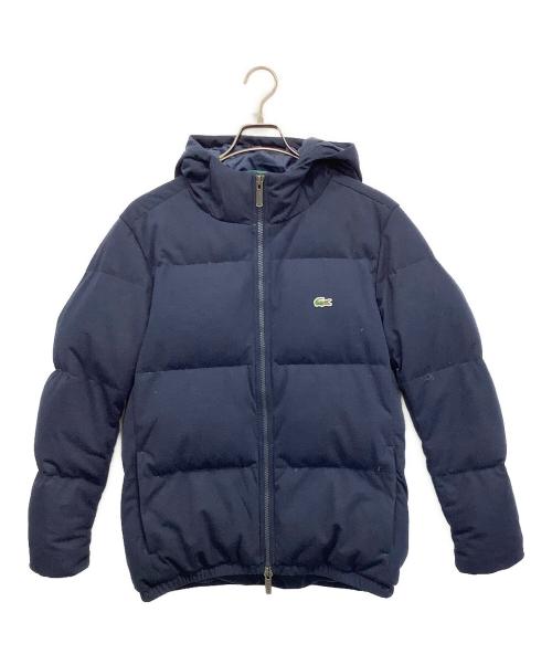 LACOSTE（ラコステ）LACOSTE (ラコステ) ダウンジャケット ネイビー サイズ:Ｍの古着・服飾アイテム