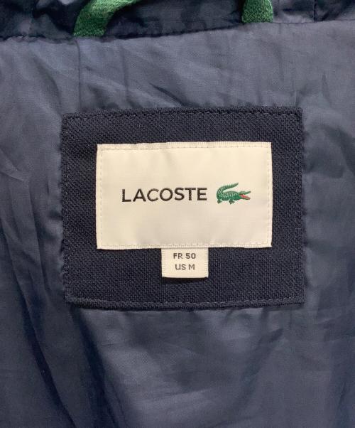 LACOSTE（ラコステ）LACOSTE (ラコステ) ダウンジャケット ネイビー サイズ:Ｍの古着・服飾アイテム