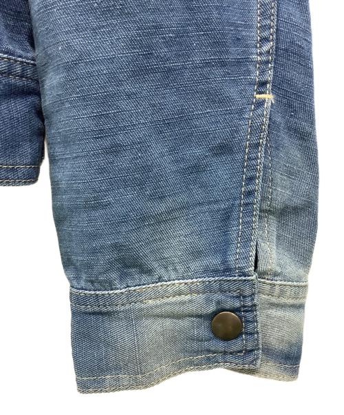 DIESEL（ディーゼル）DIESEL (ディーゼル) 長袖シャツ インディゴ サイズ:Lの古着・服飾アイテム