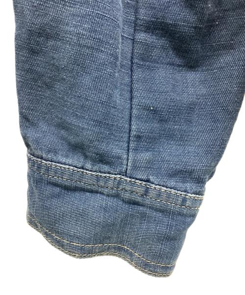 DIESEL（ディーゼル）DIESEL (ディーゼル) 長袖シャツ インディゴ サイズ:Lの古着・服飾アイテム