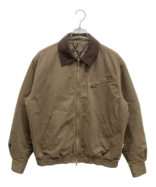 WETTEMPT（ウィテンプト）WETTEMPT (ウィテンプト) 	サルファーダイキルティングツイルブルゾン オリーブ サイズ:Lの古着・服飾アイテム