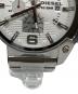 中古・古着 DIESEL (ディーゼル) 腕時計 シルバーカラー：6000円