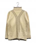 MIYAKE DESIGN STUDIOミヤケ デザイン スタジオ）の古着「厚手ニット」｜グレー×アイボリー