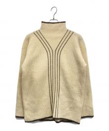 MIYAKE DESIGN STUDIO（ミヤケ デザイン スタジオ）の古着「厚手ニット」｜グレー×アイボリー